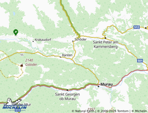 Mappa MICHELIN Rottenmann - ViaMichelin
