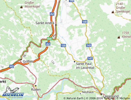 Mappa MICHELIN Stadling - ViaMichelin