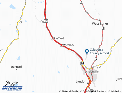 Mappa MICHELIN Wheelock - ViaMichelin