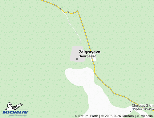 MICHELIN-Landkarte Zaigrayevo - ViaMichelin