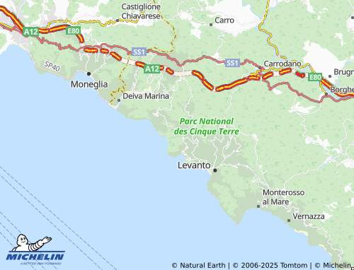 MICHELIN Montaretto map - ViaMichelin