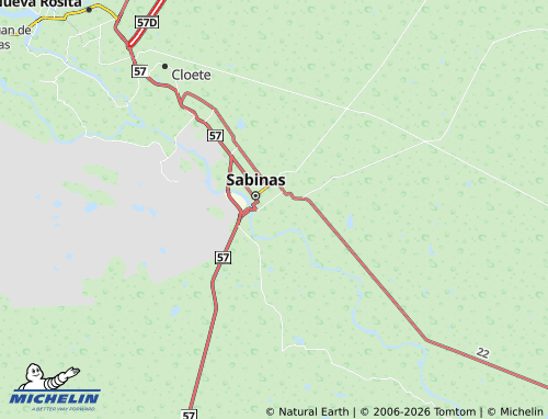 Mapa MICHELIN Aurora - ViaMichelin