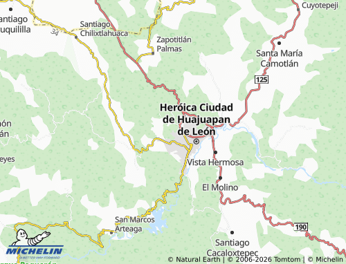 MICHELIN José López Alavéz map - ViaMichelin