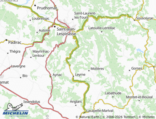 MICHELIN Bannes map - ViaMichelin