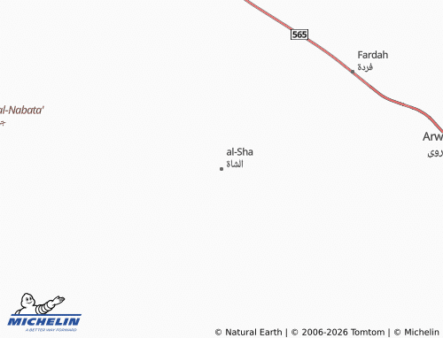 Mapa MICHELIN al-Sha - ViaMichelin