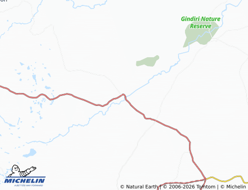 MICHELIN-Landkarte Mongu Hausawa - ViaMichelin