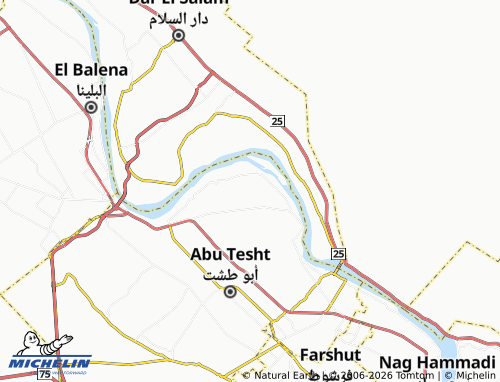 Mappa MICHELIN al-Sharqi Samhoud - ViaMichelin
