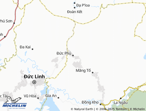 MICHELIN Đức Phú map - ViaMichelin