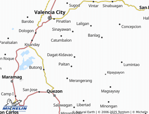 MICHELIN-Landkarte Dagat-Kidavao - ViaMichelin