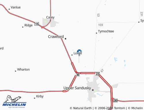 Mapa MICHELIN Lovell - ViaMichelin