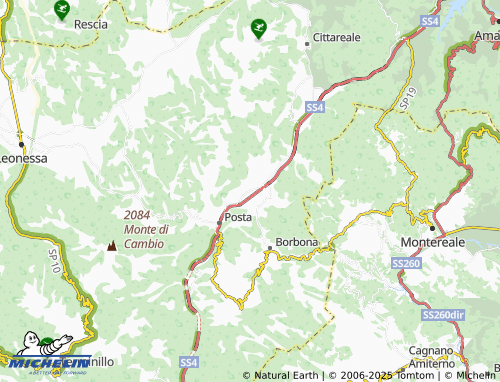 MICHELIN Fontarello map - ViaMichelin