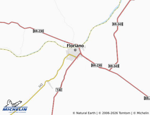 MICHELIN Viazul map - ViaMichelin