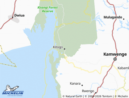 MICHELIN-Landkarte Kitogo - ViaMichelin
