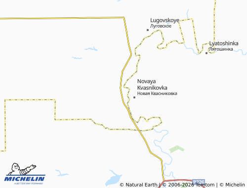 MICHELIN-Landkarte Mirnoye - ViaMichelin