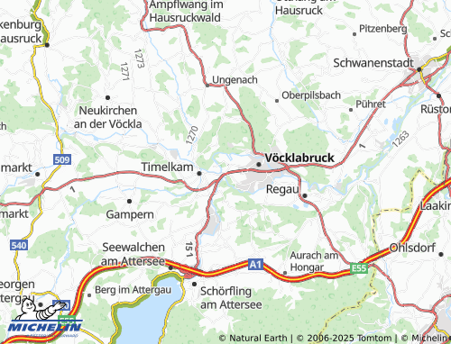 MICHELIN Straß map - ViaMichelin