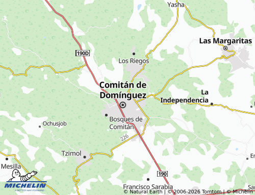 Mapa MICHELIN San Antonio - ViaMichelin