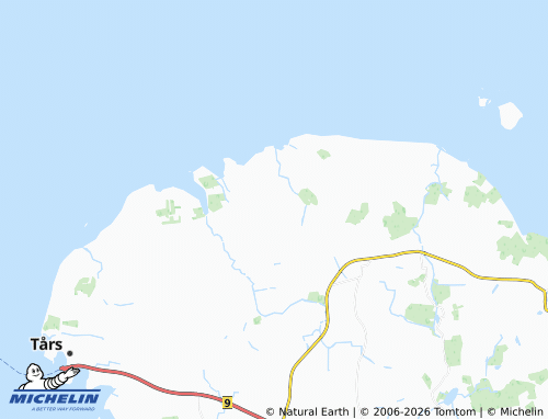 Mappa MICHELIN Tjørneby - ViaMichelin