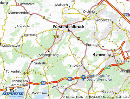 Kaart MICHELIN Neuried - ViaMichelin