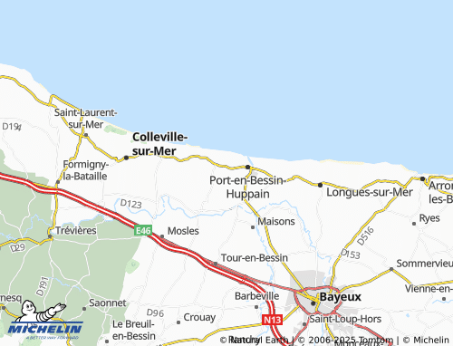 Carte MICHELIN Huppain - ViaMichelin