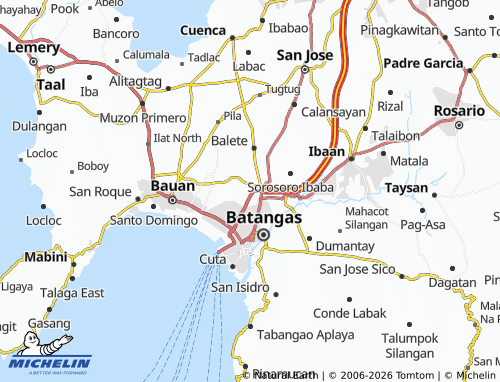 MICHELIN Balagtas map - ViaMichelin