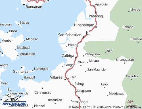 MICHELIN Poblacion map - ViaMichelin