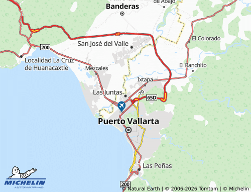MICHELIN Las Juntas map - ViaMichelin