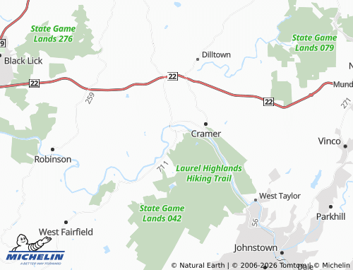 Mappa MICHELIN Seward - ViaMichelin