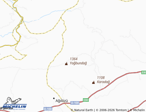 MICHELIN Kayı map - ViaMichelin