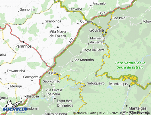 Mapa MICHELIN Santa Marinha - ViaMichelin