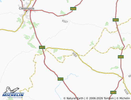 Kaart MICHELIN Irishtown - ViaMichelin