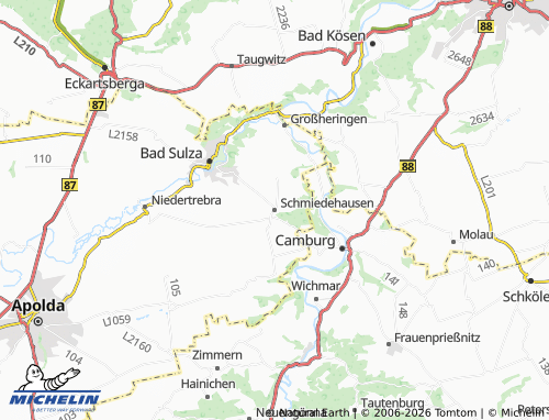 Mappa MICHELIN Schmiedehausen - ViaMichelin