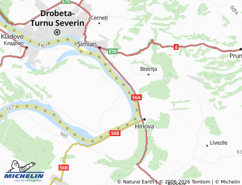 Mapa MICHELIN Rtkovo - ViaMichelin