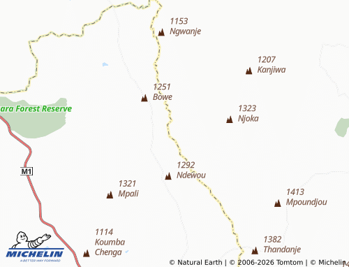Mappa MICHELIN Kalulu - ViaMichelin