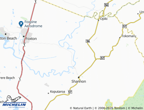 Mapa MICHELIN Moutoa - ViaMichelin