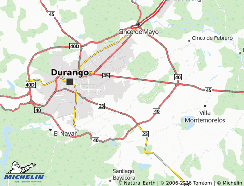 MICHELIN Milenio map - ViaMichelin