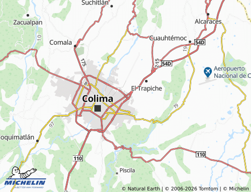 Mappa MICHELIN Puerta Paraíso - ViaMichelin