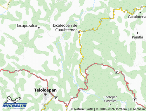 MICHELIN Pipincatla map - ViaMichelin