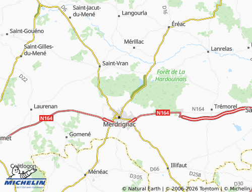 MICHELIN Saint-Doha map - ViaMichelin