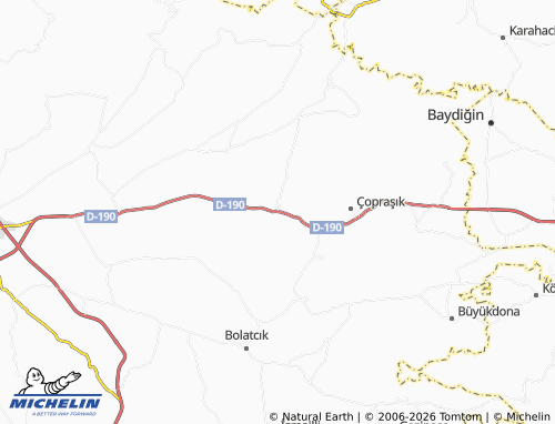 Mapa MICHELIN Çöplüavutmuş - ViaMichelin