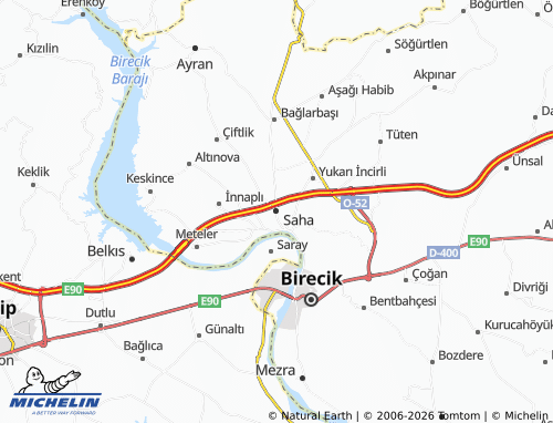 MICHELIN Saha map - ViaMichelin