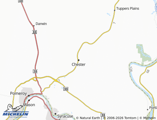 Carte MICHELIN Chester - ViaMichelin