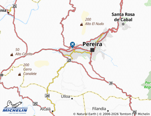 MICHELIN Sinaí map - ViaMichelin