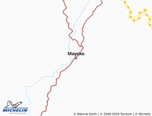 Carte MICHELIN Mayoko - ViaMichelin