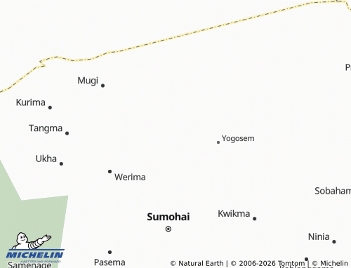 MICHELIN Sogasio map - ViaMichelin