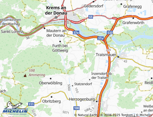 Carte MICHELIN Höbenbach - ViaMichelin