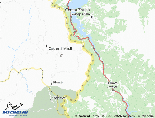 Mappa MICHELIN Trebisht-Balaj - ViaMichelin