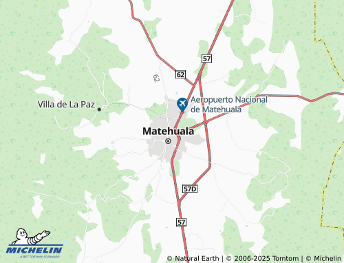 MICHELIN Privada Nogalar map - ViaMichelin