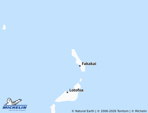 MICHELIN Ha'ano map - ViaMichelin