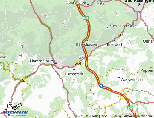 MICHELIN-Landkarte Westheim - ViaMichelin