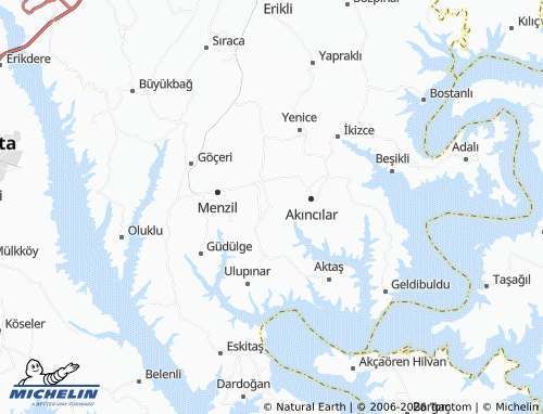 Mapa MICHELIN Tuğlu - ViaMichelin